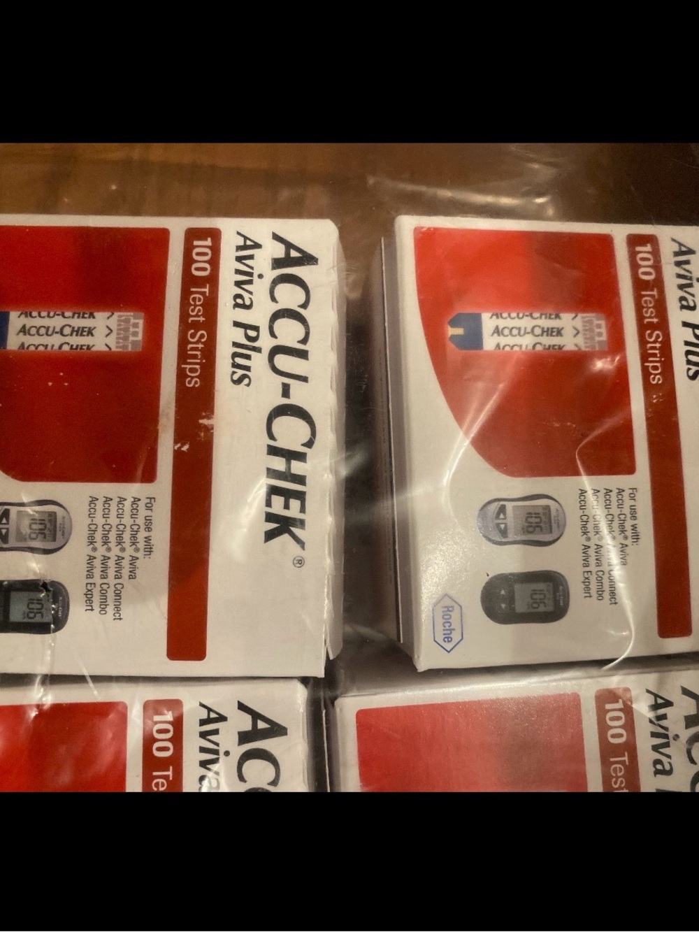 Accu-Chek Aviva Plus 600 Test Strips in 6 boxes